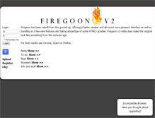 Tablet Screenshot of firegoon.com